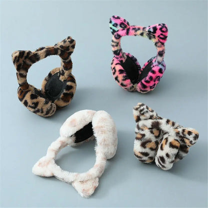 Ear Muff Leopard