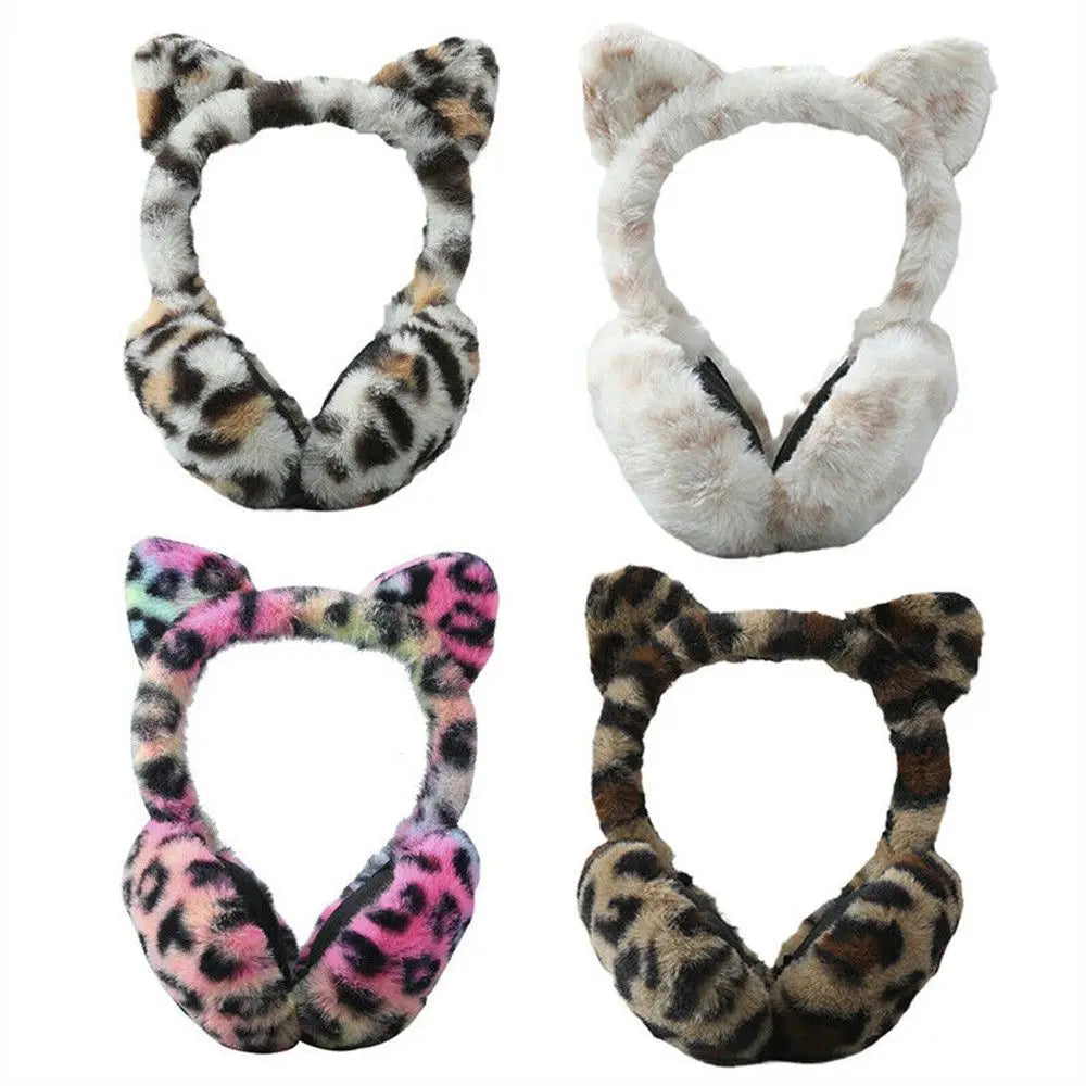 Ear Muff Leopard