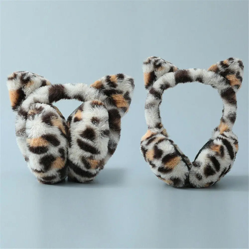 Ear Muff Leopard